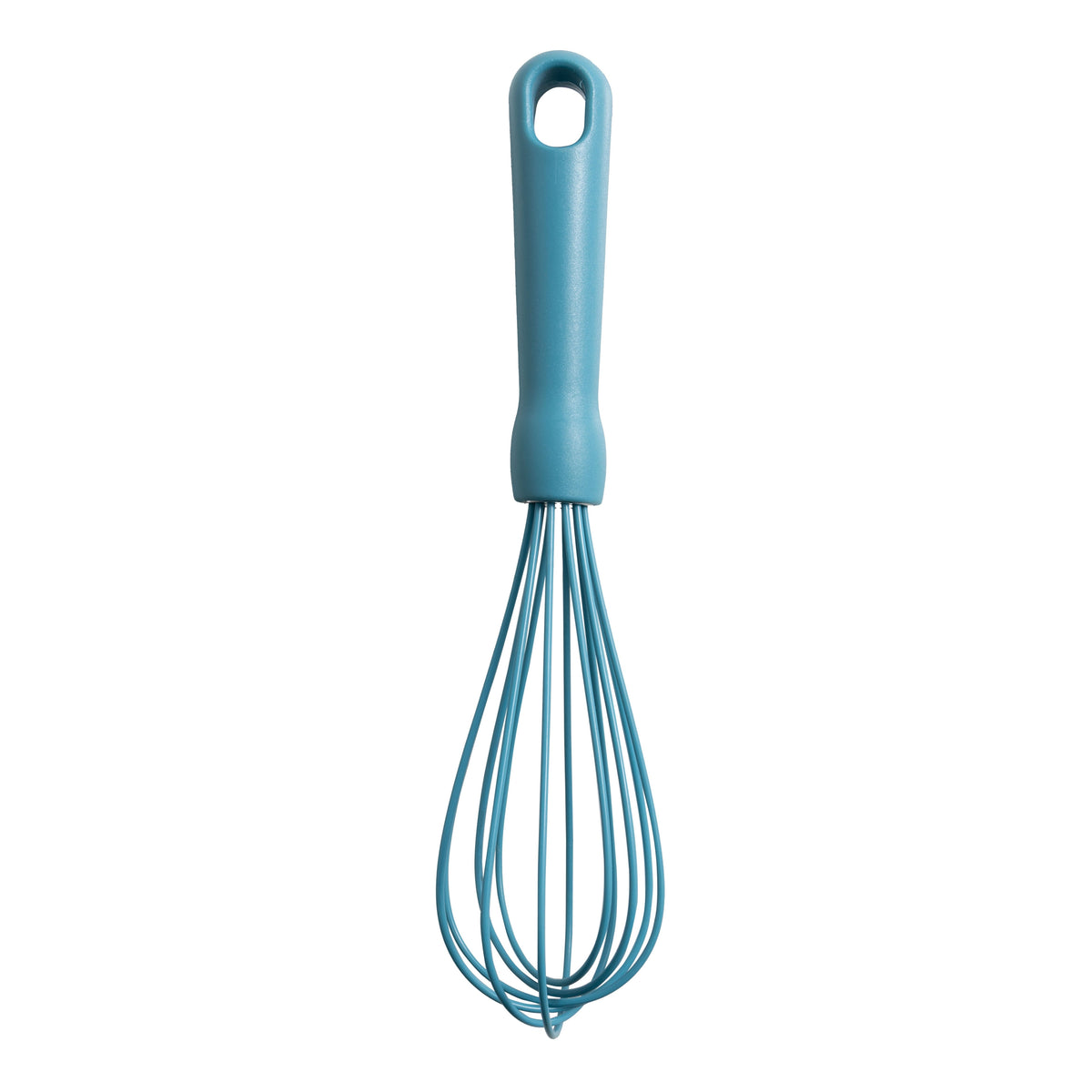 Mainstays 3-Piece Silicone Whisk Set, 10.5"/10.4"/9.6" L, Blue Color - Image 5